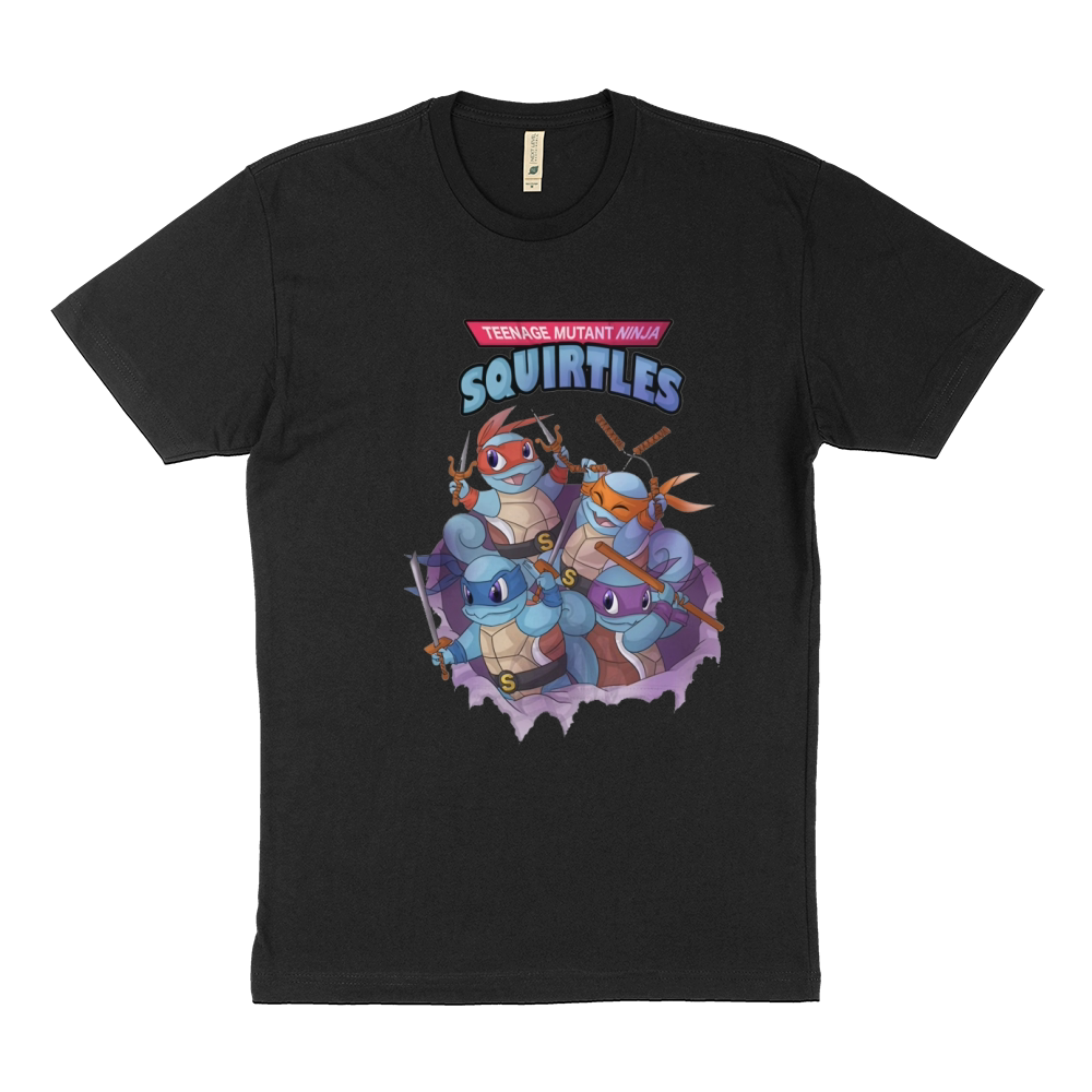 NINJA - TEENAGE MUTANT NINJA SQUIRTLES Sustainable T-Shirt
