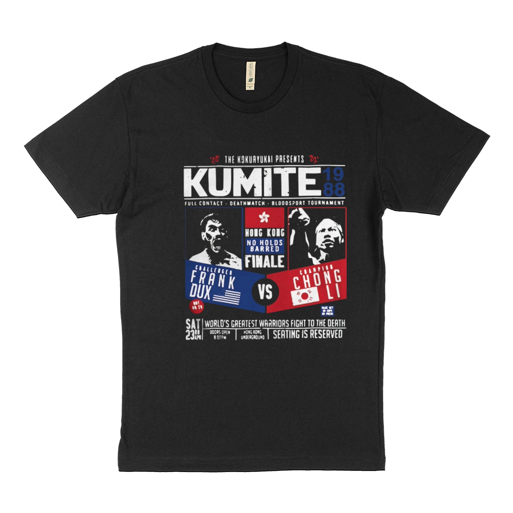 The Kokuryukai presents Kumite 1988 full contact deathmatch Sustainable T-Shirt