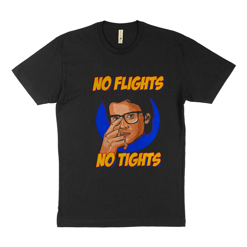 Tom Welling's No Flights, No Tights Sustainable T-Shirt