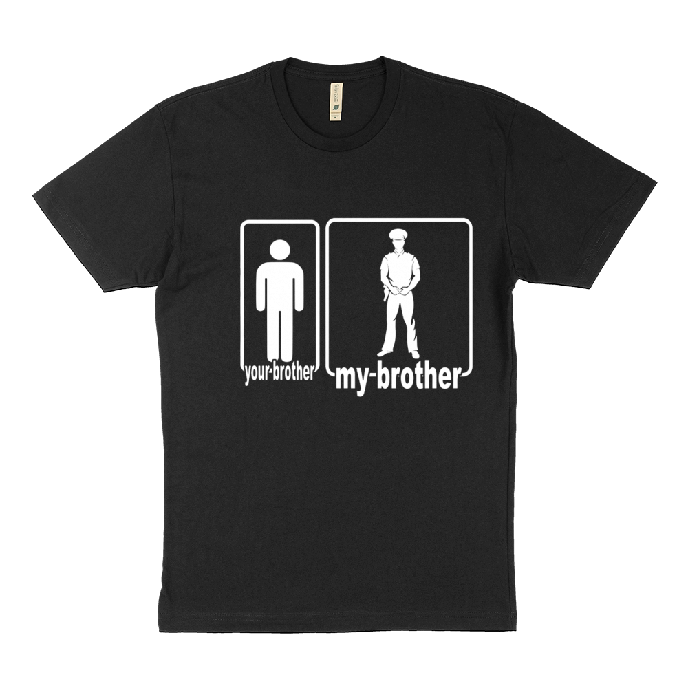 Your Brother My POLICE OFFICER Gifts Sustainable T-Shirt