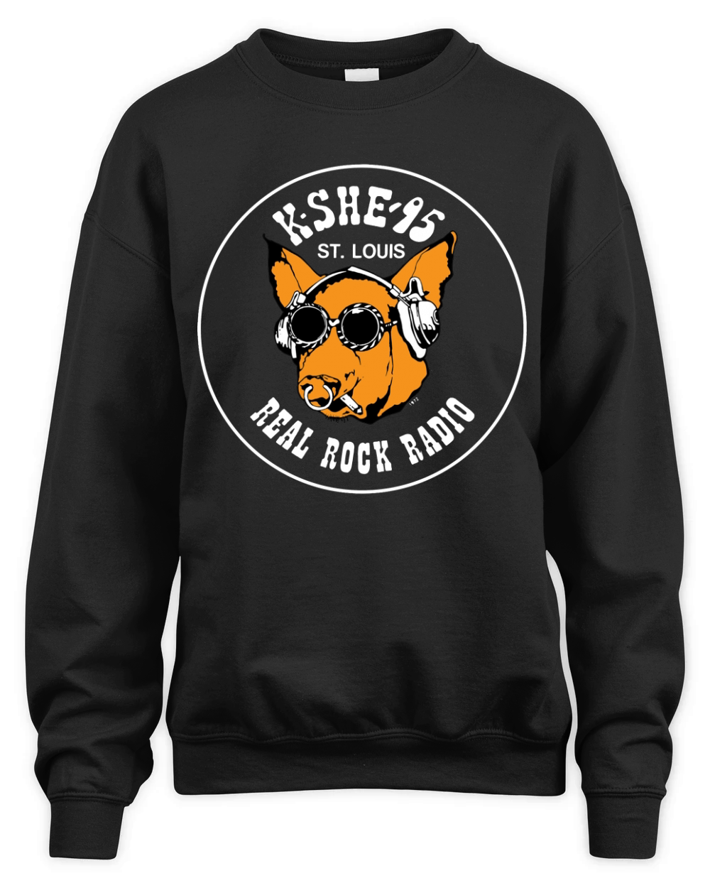 K SHE 95 Real Rock Radio Unisex Premium Crewneck Sweatshirt