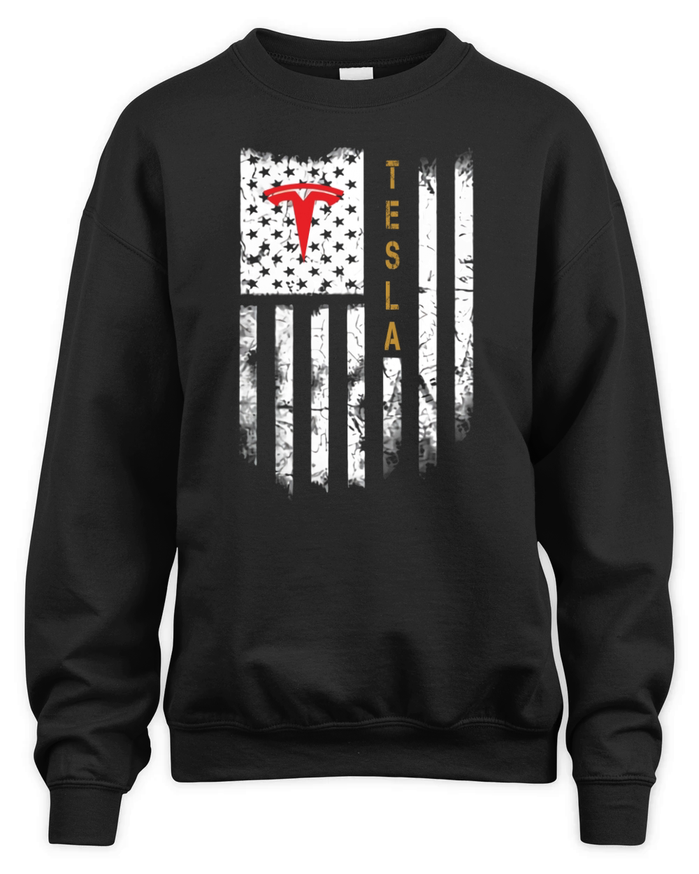 Tesla Unisex Premium Crewneck Sweatshirt