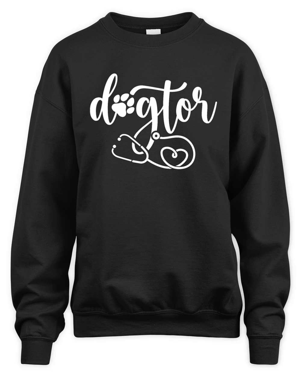Veterinary Dogtor Vet Tech Pet Doctor Veterinarian Unisex Premium Crewneck Sweatshirt