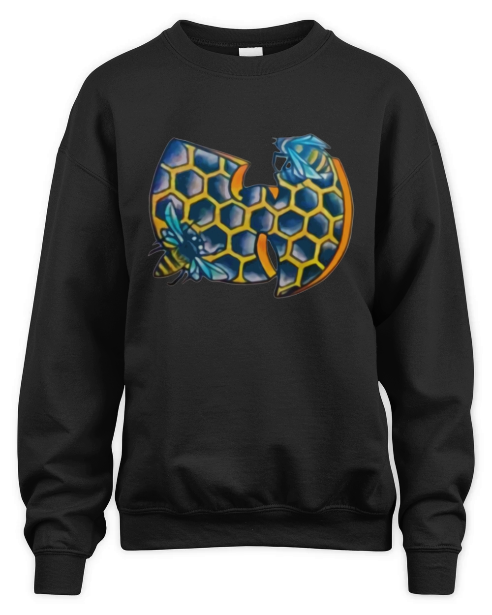 WuTang Honeycomb Unisex Premium Crewneck Sweatshirt