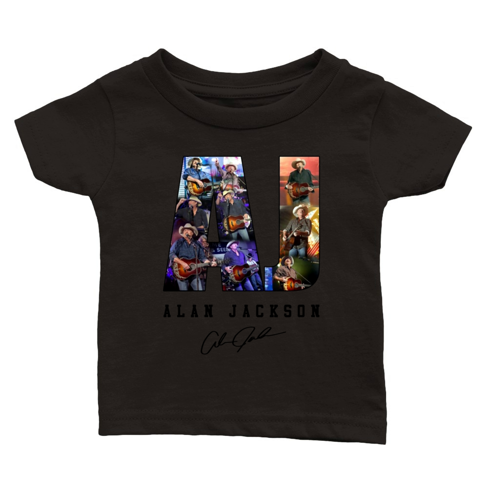 ALAN JACKSON Classic Baby Crewneck T-shirt
