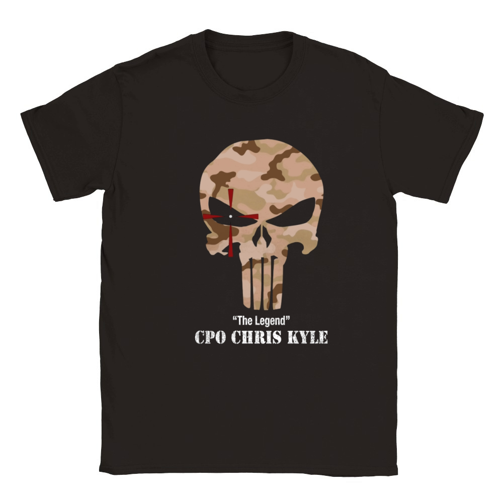 chris kyle T-Shirt Classic Kids Crewneck T-shirt