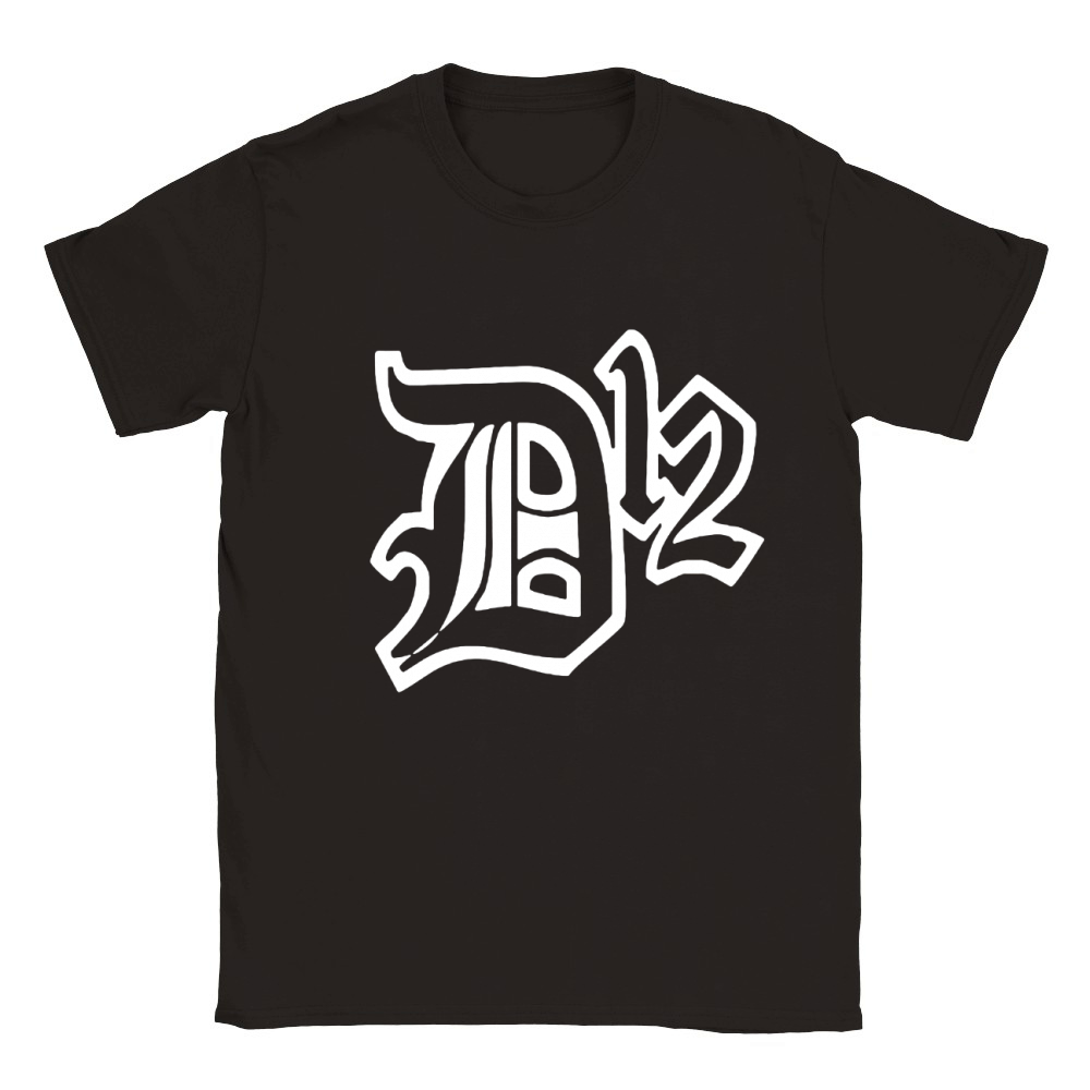 D12 Rap Hip Hop Music Classic Logo Classic Kids Crewneck T-shirt