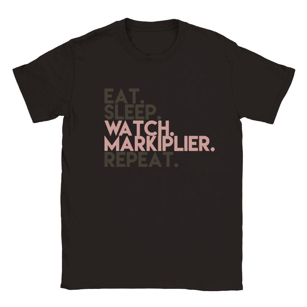 Eat. Sleep. Watch. Markiplier. Repeat. T-Shirt Classic Kids Crewneck T-shirt
