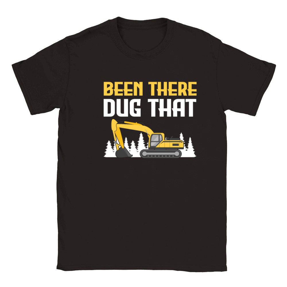 Great Excavator Operator Gift Classic Kids Crewneck T-shirt