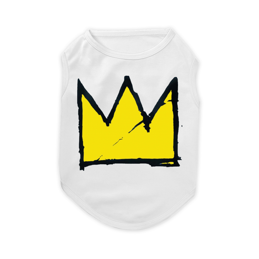 Basquiat Crown Logo Pet T-Shirt
