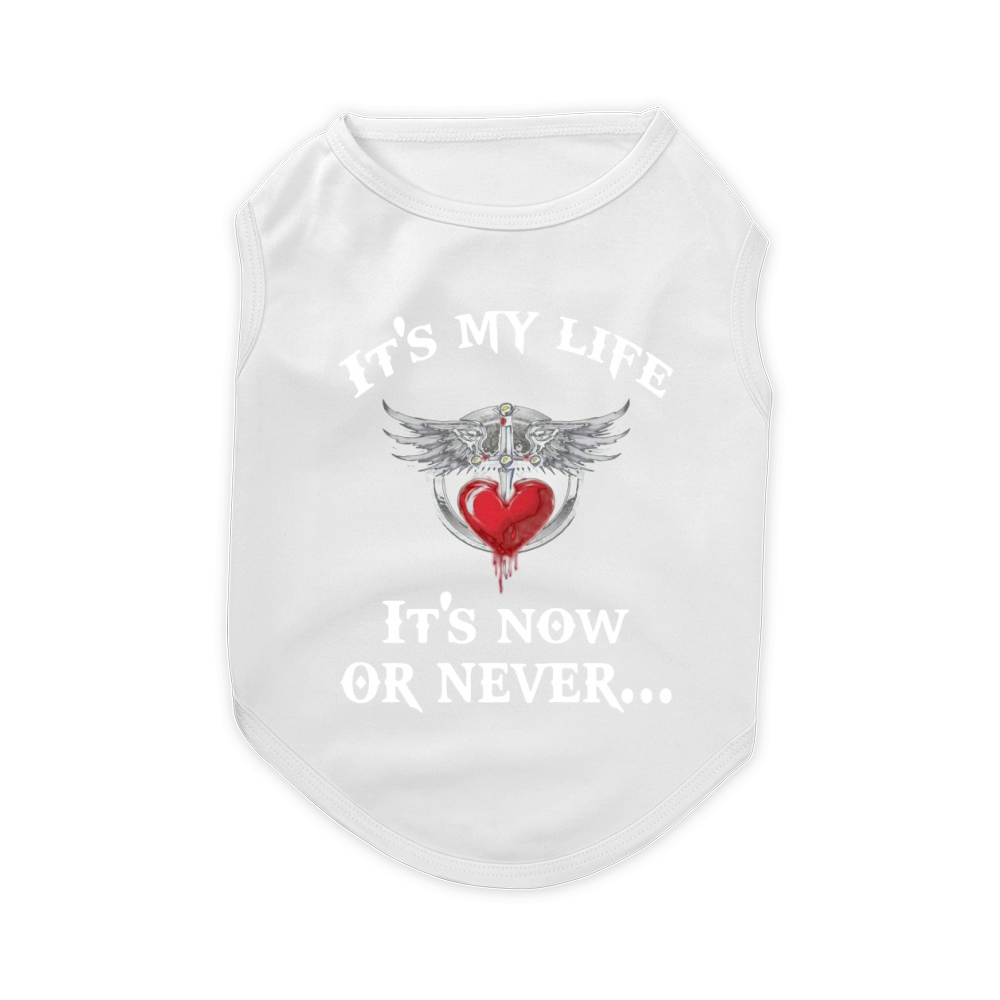 Bon Jovi its my life it's now or never Pet T-Shirt