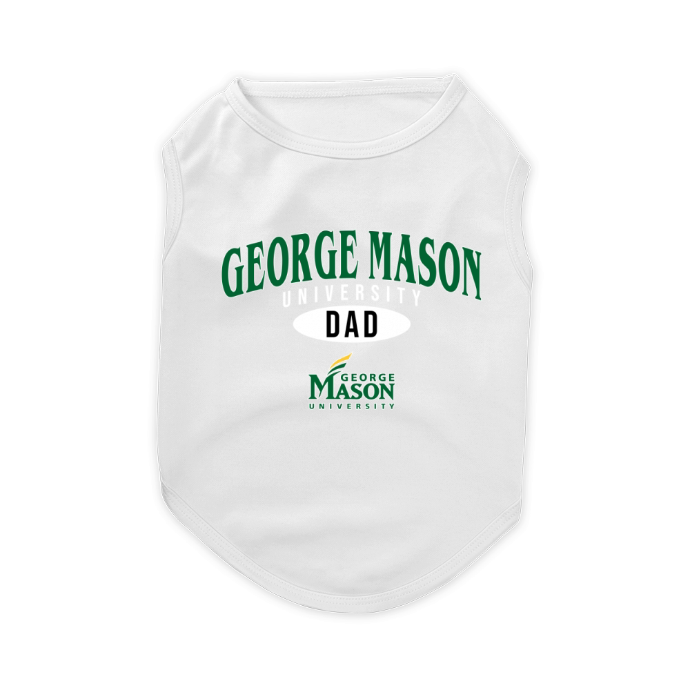 Champion George Mason University Dad 2020 Pet T-Shirt
