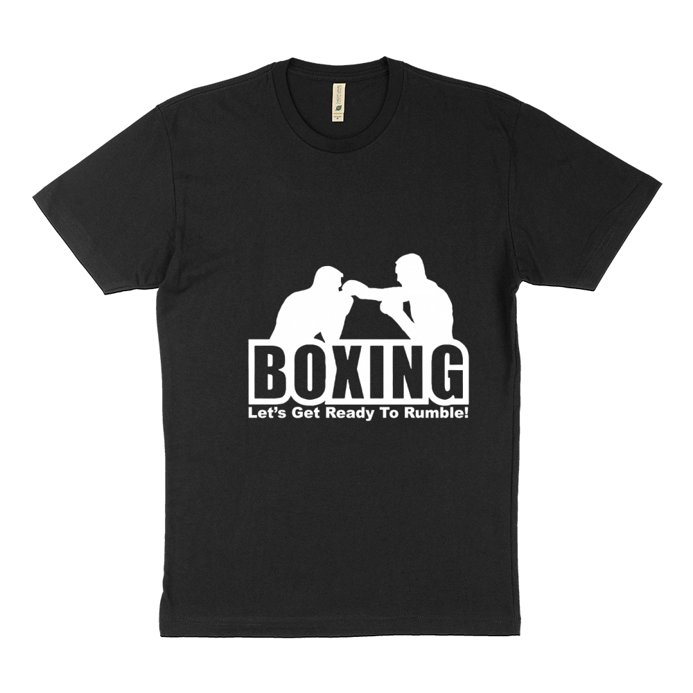 Boxing Lets Get Ready To Rumble Sustainable T-Shirt