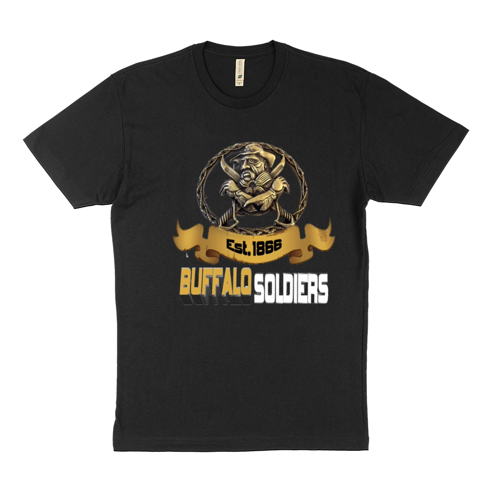 Buffalo Soldiers Established 1866 Sustainable T-Shirt