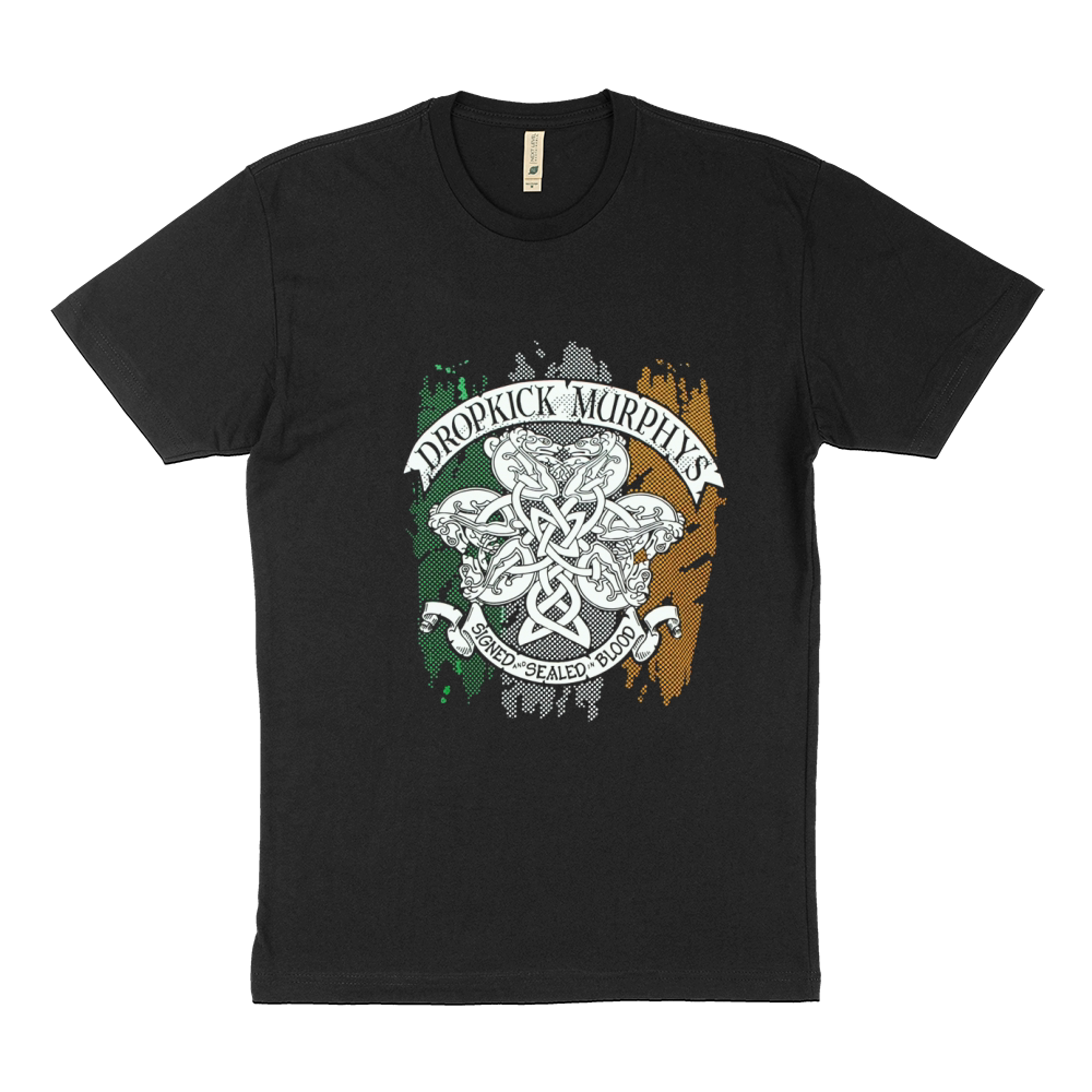 Dropkick Murphys Knotwork Flag Sustainable T-Shirt