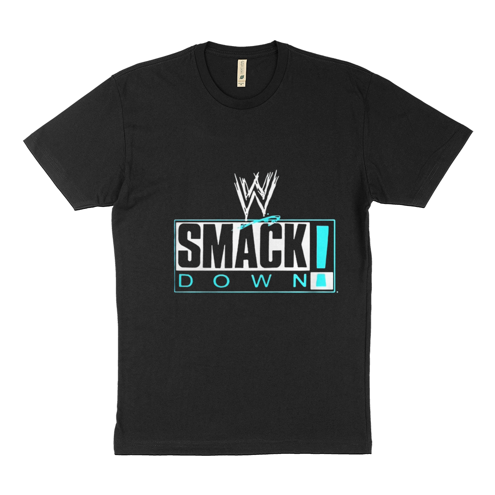 Official Wwe Smackdown logo shirt Sustainable T-Shirt