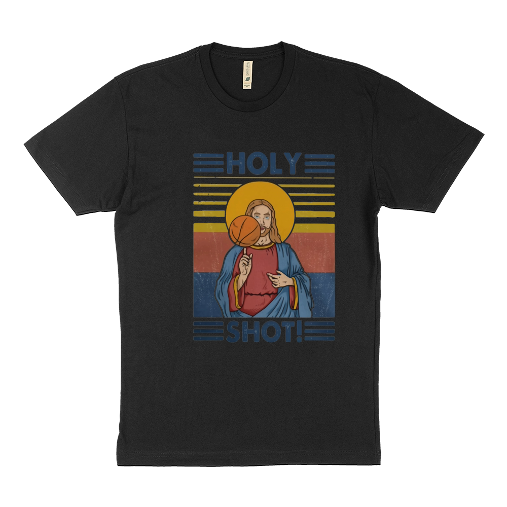 Vintage holy shot basketball Jesus shirt Sustainable T-Shirt