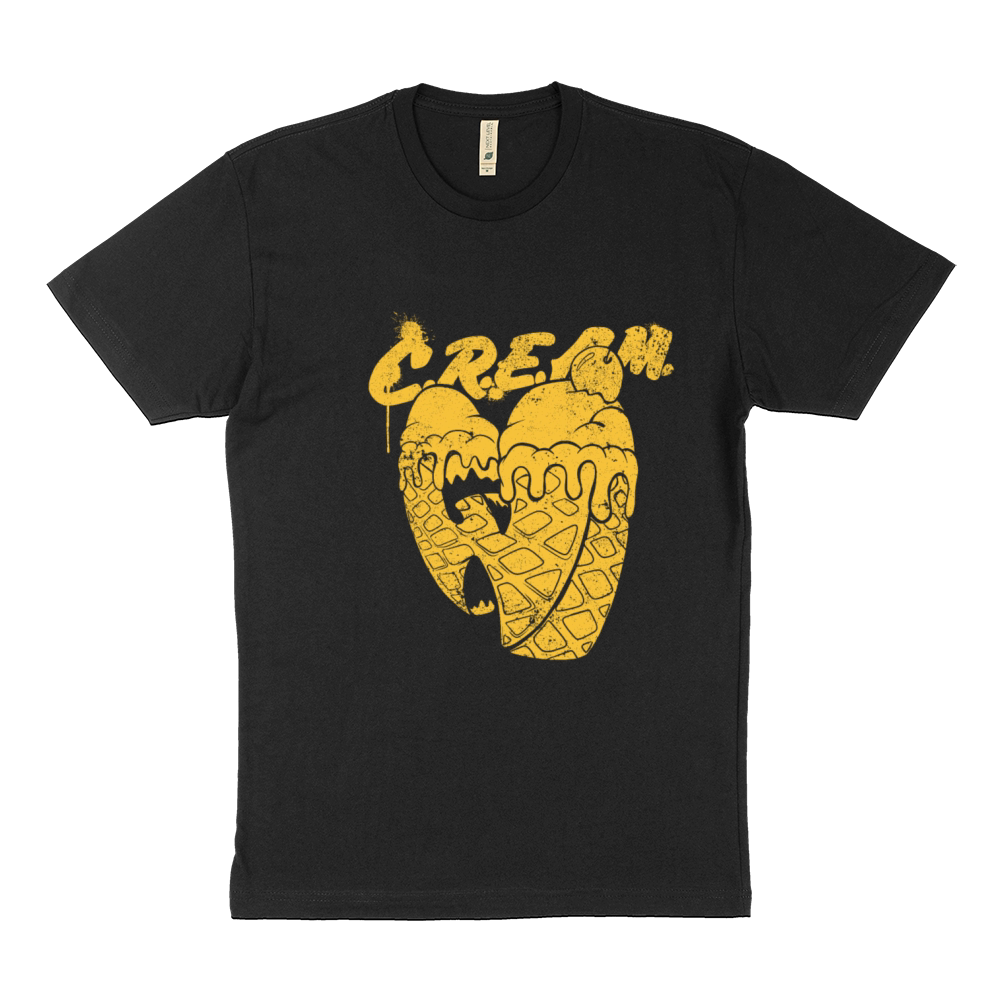 waffle ice cream wutang yellow Sustainable T-Shirt