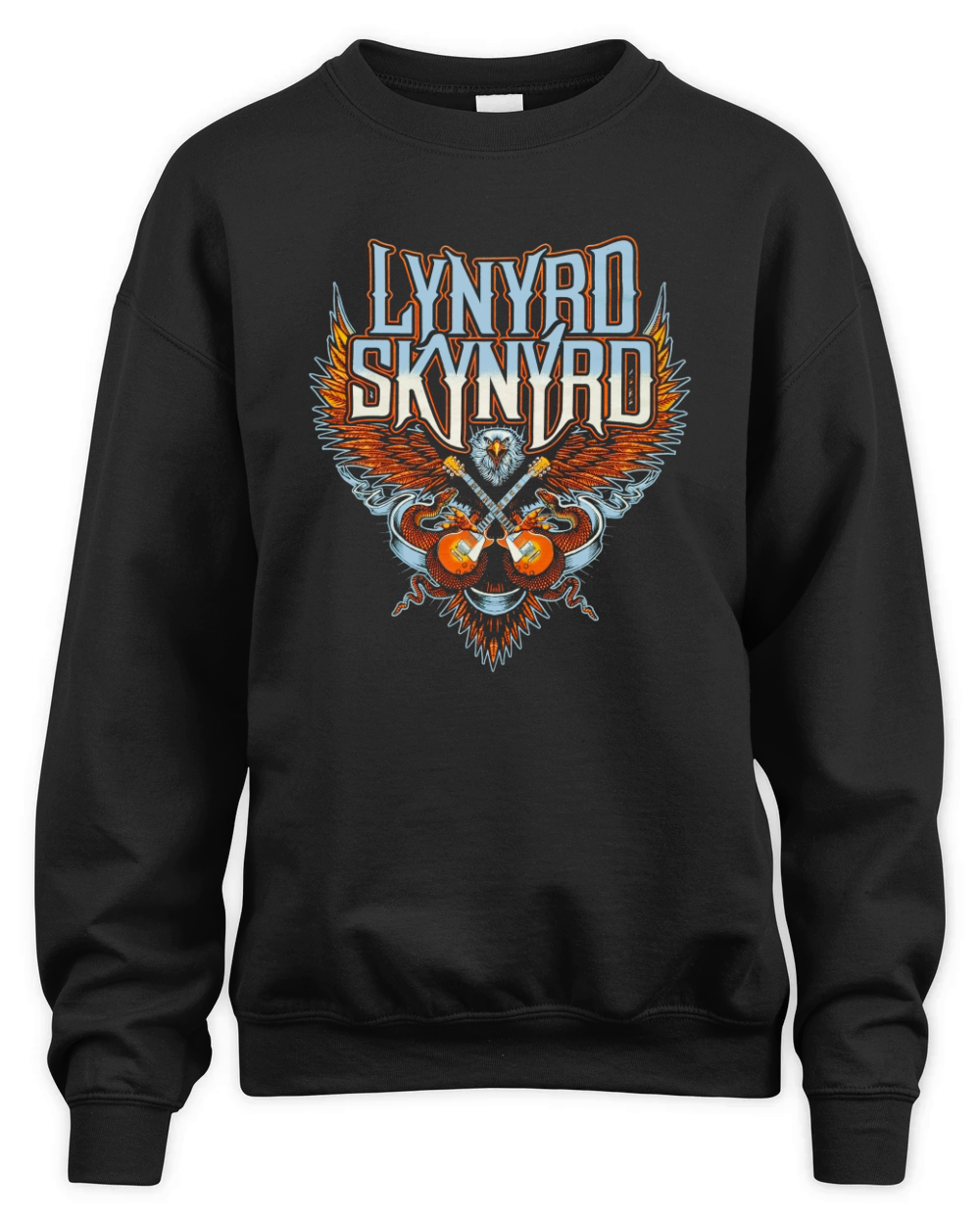 Lynyrd Skynyrd Eagle Guitar shirt Unisex Premium Crewneck Sweatshirt