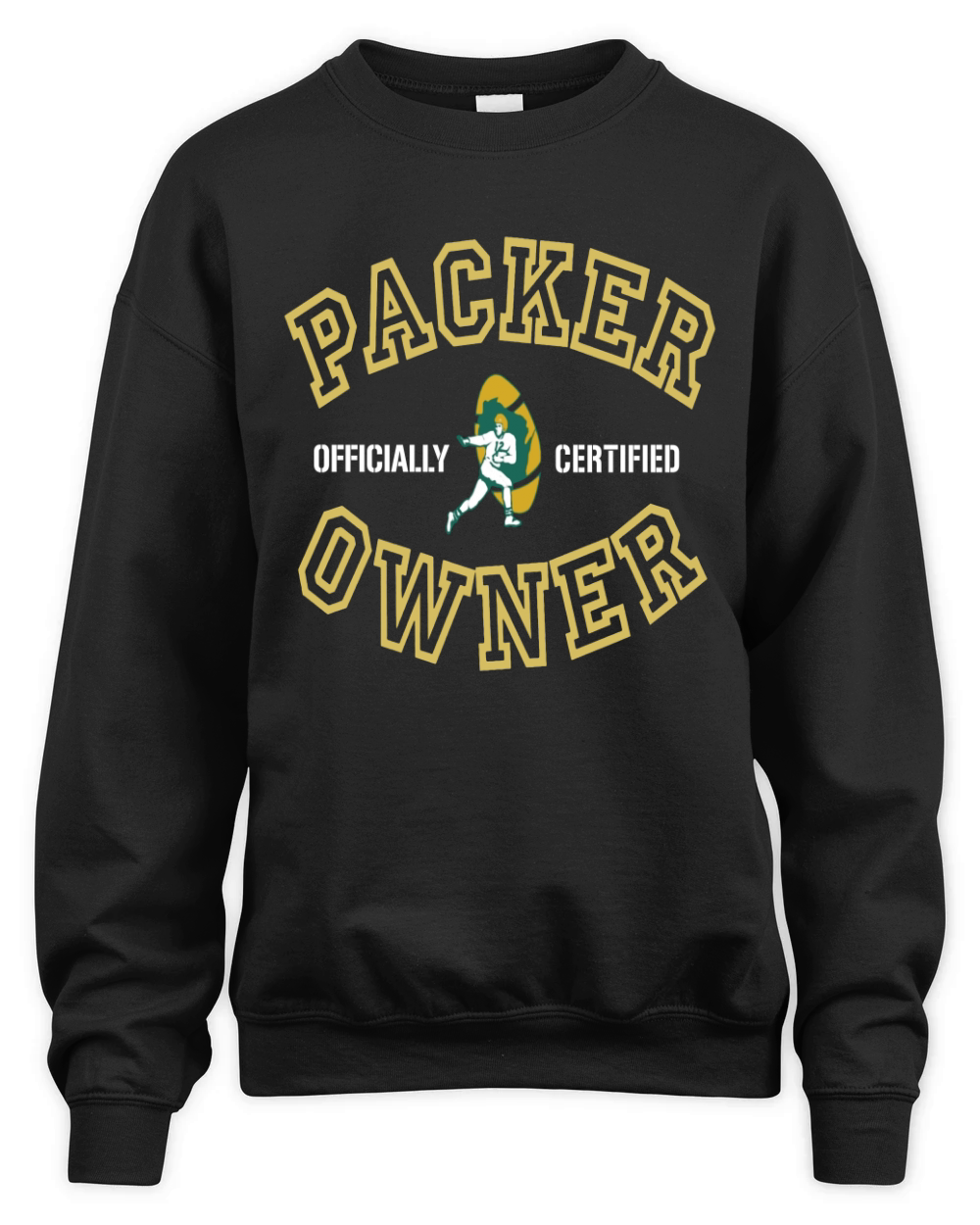 Packer Owner Green Mens Tshirt BlackUnisex Premium Crewneck Sweatshirt