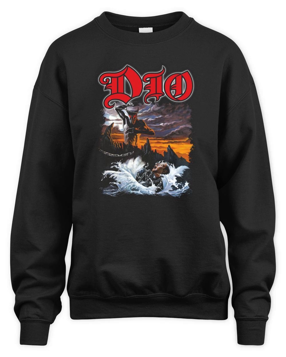 Ronnie James Dio Fans Holy Diver Unisex Premium Crewneck Sweatshirt