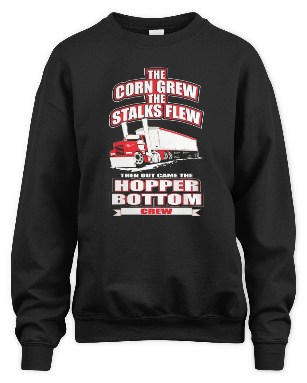 TRUCK DRIVER HOPPER BOTTOM CREW Tshirts Unisex Premium Crewneck Sweatshirt