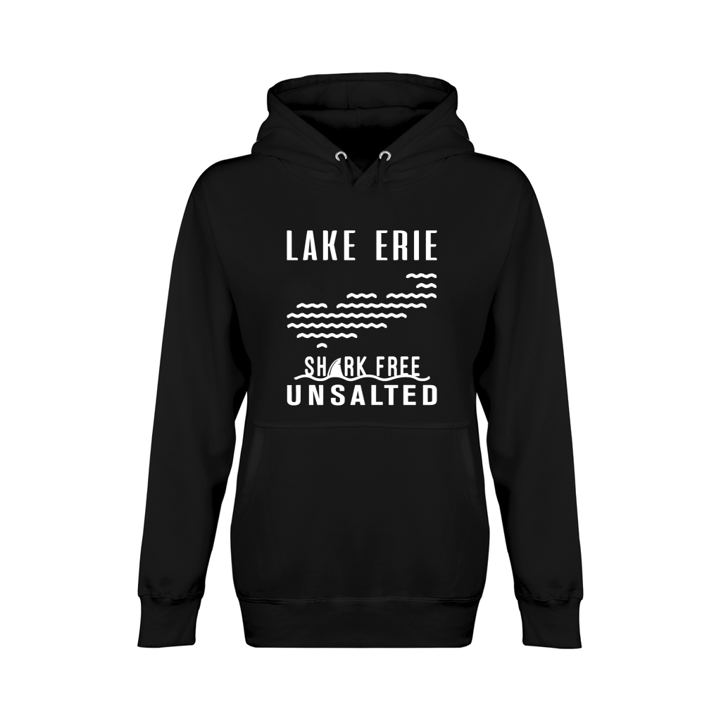 Lake Erie  Unsalted And  Shark Free Unisex Premium Pullover Hoodie