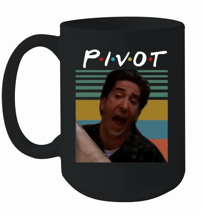 Ross Geller pivot Friends Vintage shirt Ceramic Mug