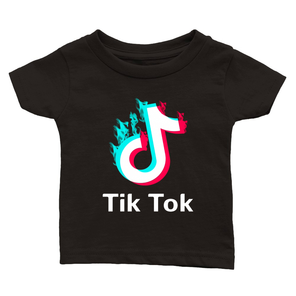 Tik Tok Classic Baby Crewneck T-shirt
