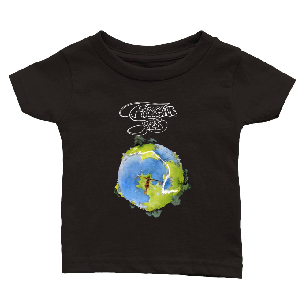 YES - FRAGILE Classic Baby Crewneck T-shirt