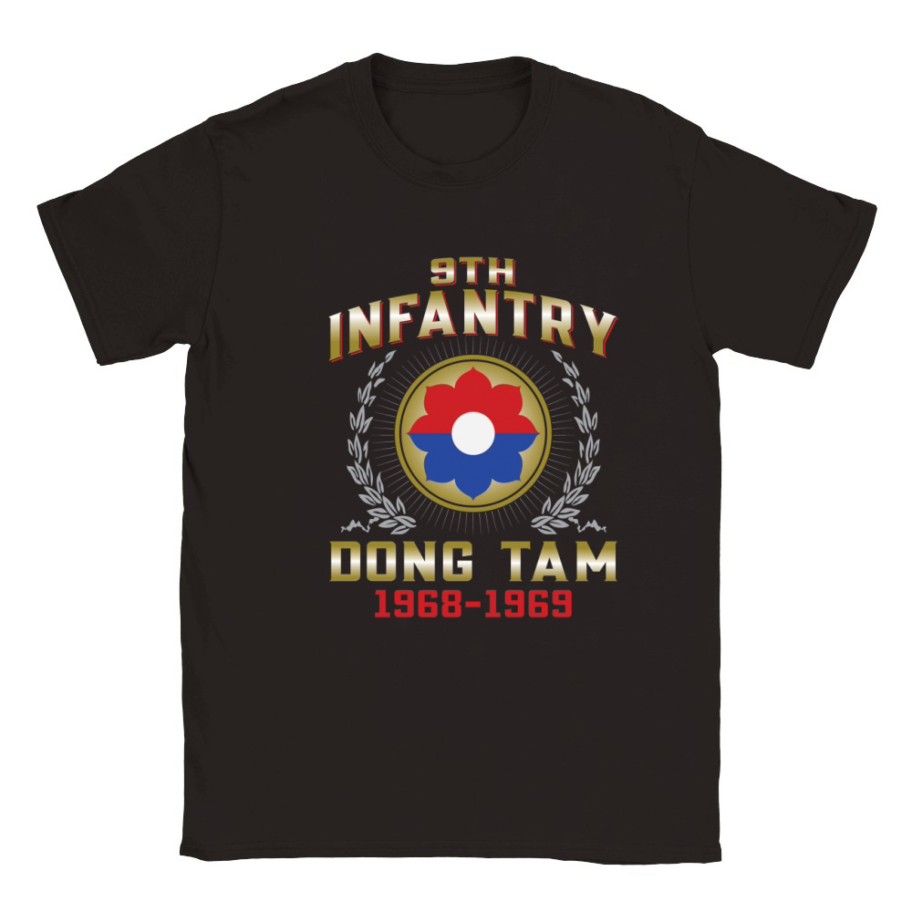 9TH INFANTRY DONG TAM 1968 to 1969 Classic Kids Crewneck T-shirt