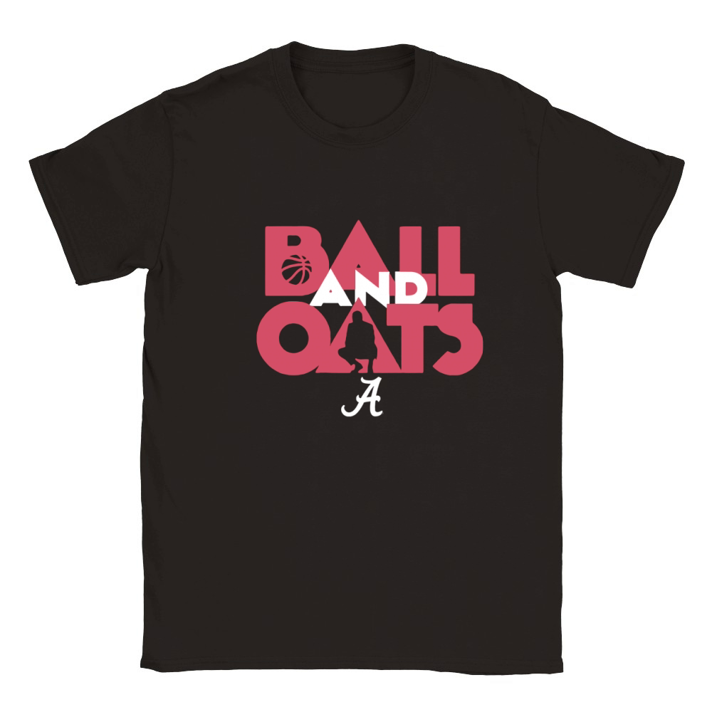 Ball & Oats Licensed by Alabama Basketball Shirt Classic Kids Crewneck T-shirt