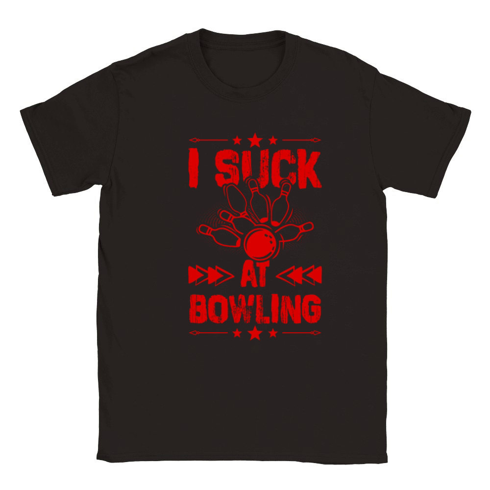 Bowling saying funny Classic Kids Crewneck T-shirt