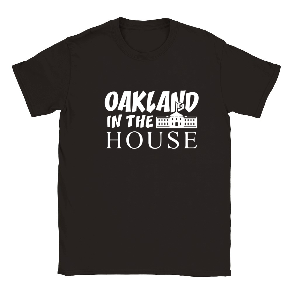 oakland in the house Classic Kids Crewneck T-shirt