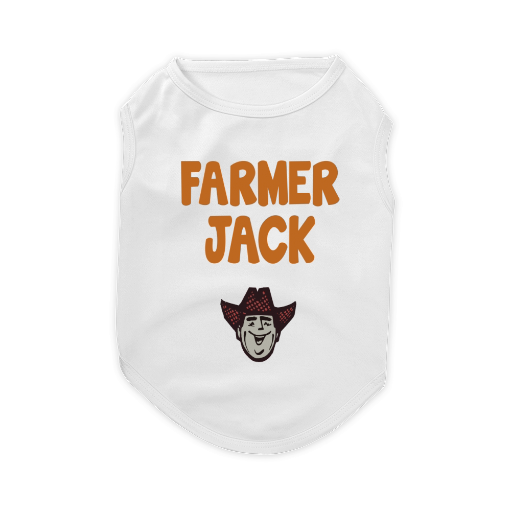 farmer jack grocery store logo Pet T-Shirt