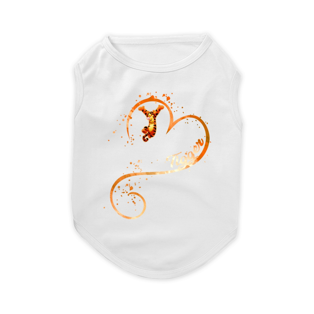 Heart Tigger Pet T-Shirt