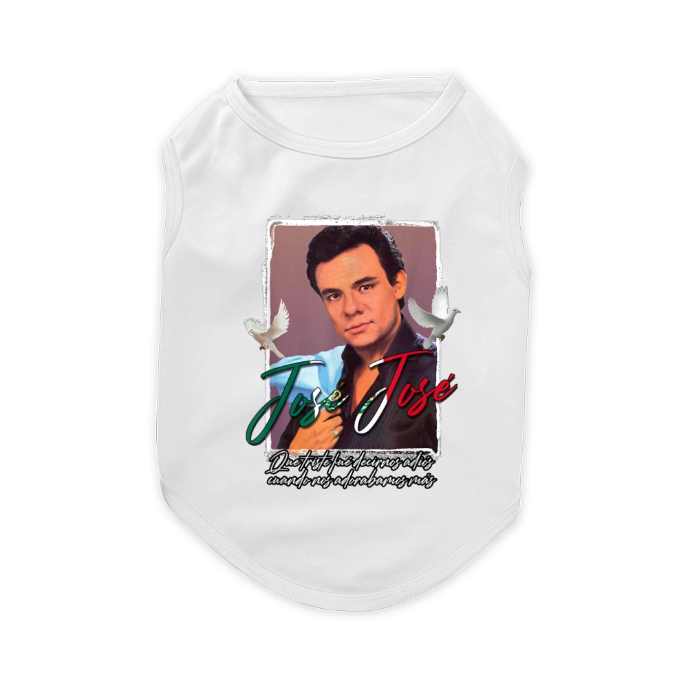 Jose Jose El Triste El Principe De La Cancion shirt Pet T-Shirt