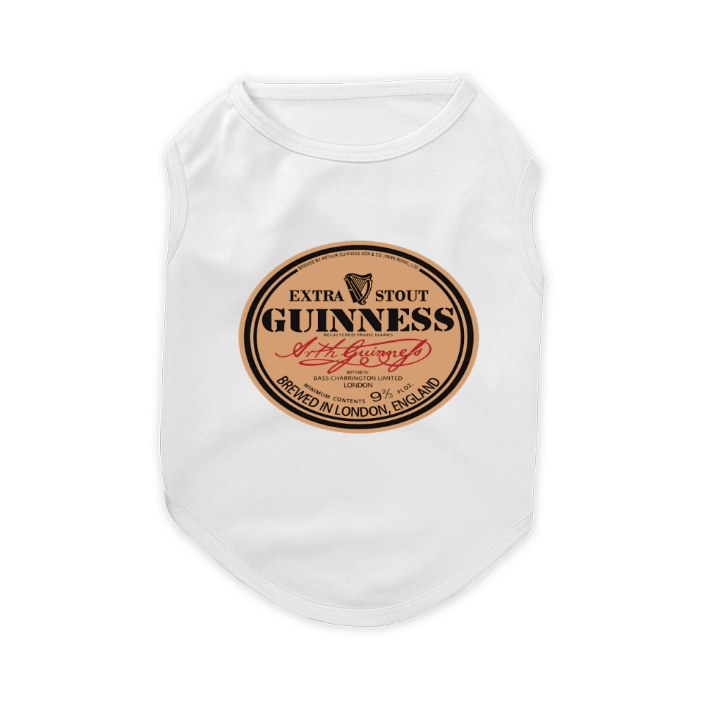 Old Style Guinness Logo - David Gilmour Pet T-Shirt