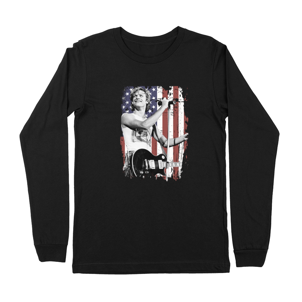 Bryan Adams American Flag Premium Long Sleeve