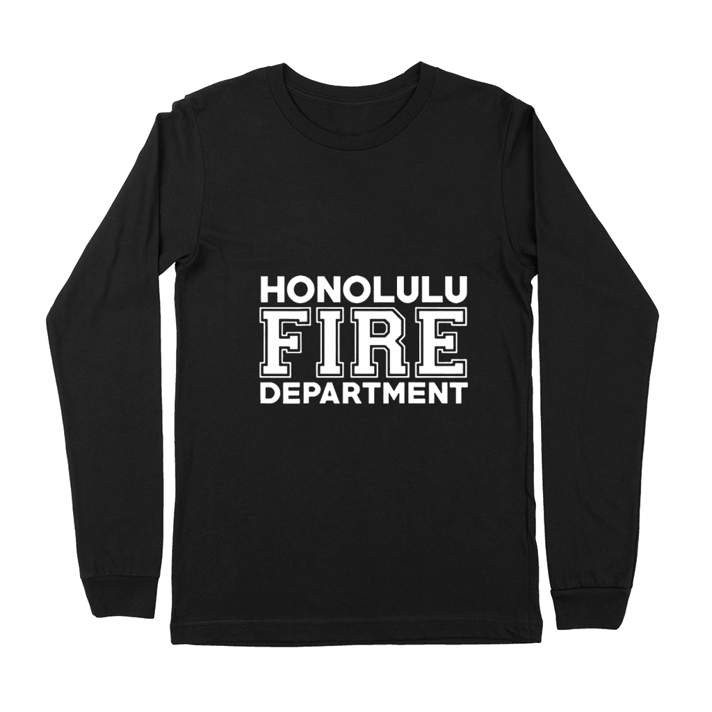 Honolulu Hawaii Fire Department Firefighters Rescue Premium Long Sleeve