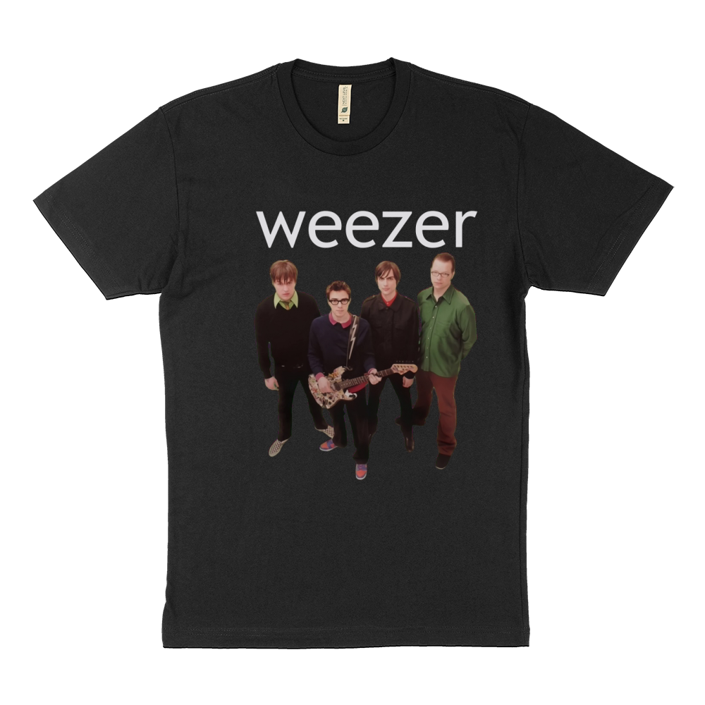 Weezer Green Album Teeshirt Sustainable T-Shirt