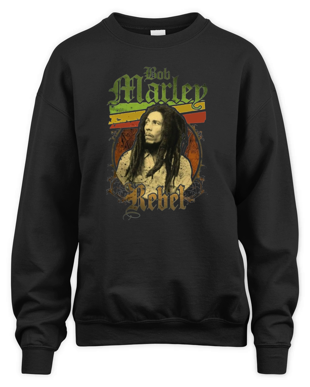 Bob Marley Unisex Premium Crewneck Sweatshirt