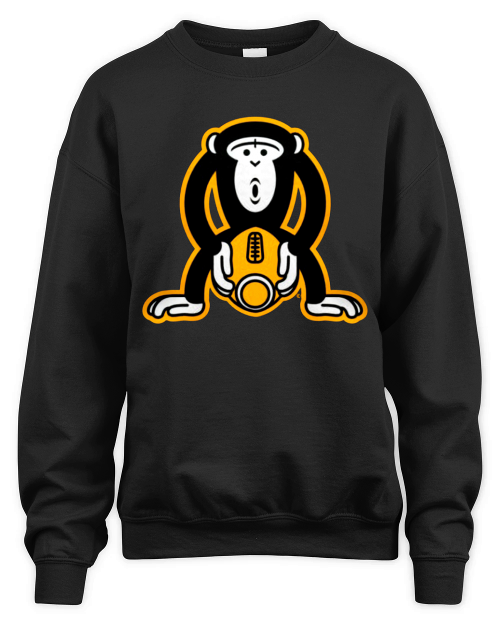 Monkey Football Unisex Premium Crewneck Sweatshirt