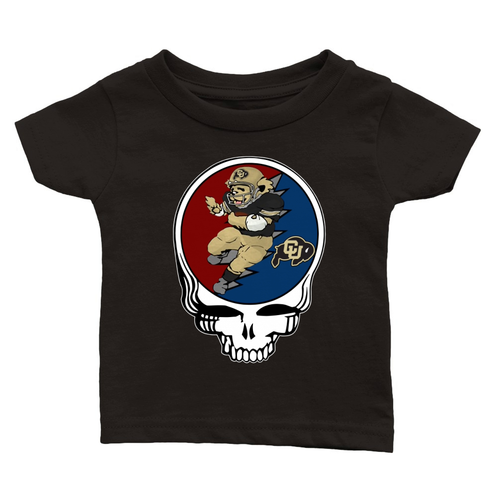 GratefulDead Colorado Buffaloes Classic Baby Crewneck T-shirt