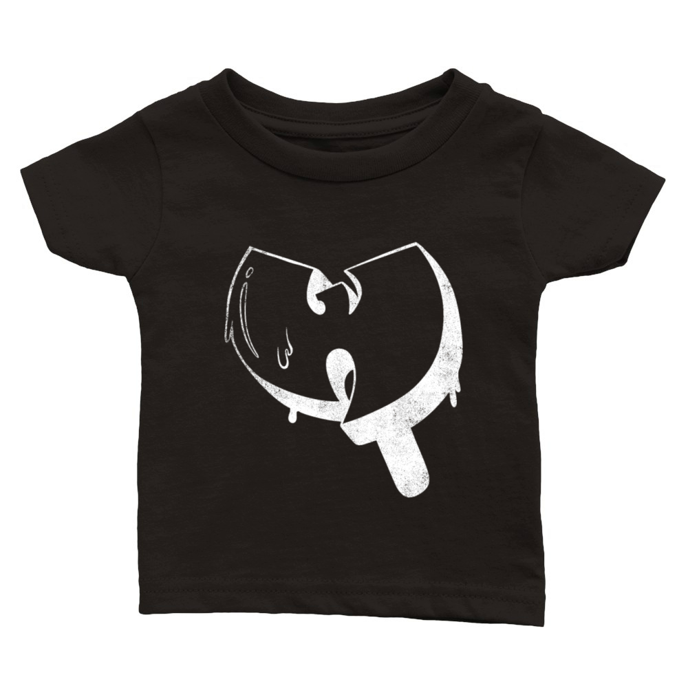 ice cream wutang white Classic Baby Crewneck T-shirt