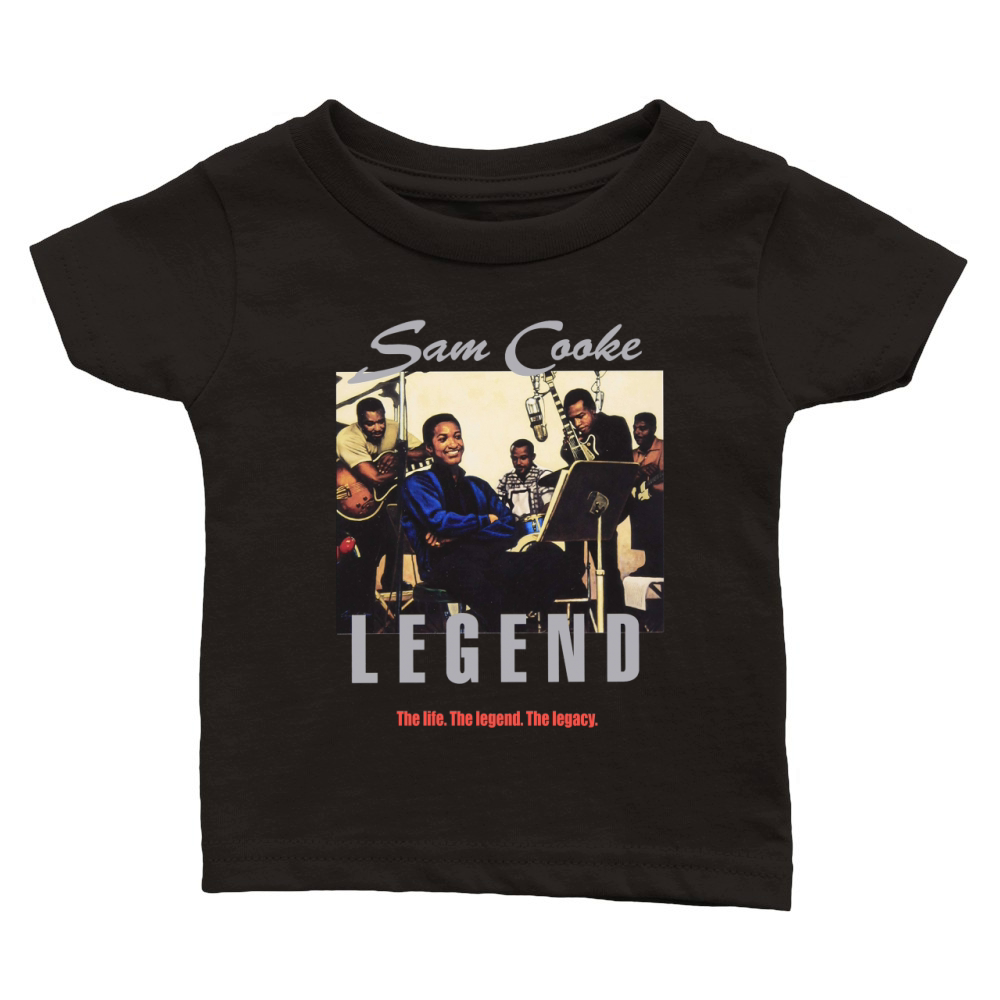 Sam Cooke Legend Tshirt Classic Baby Crewneck T-shirt