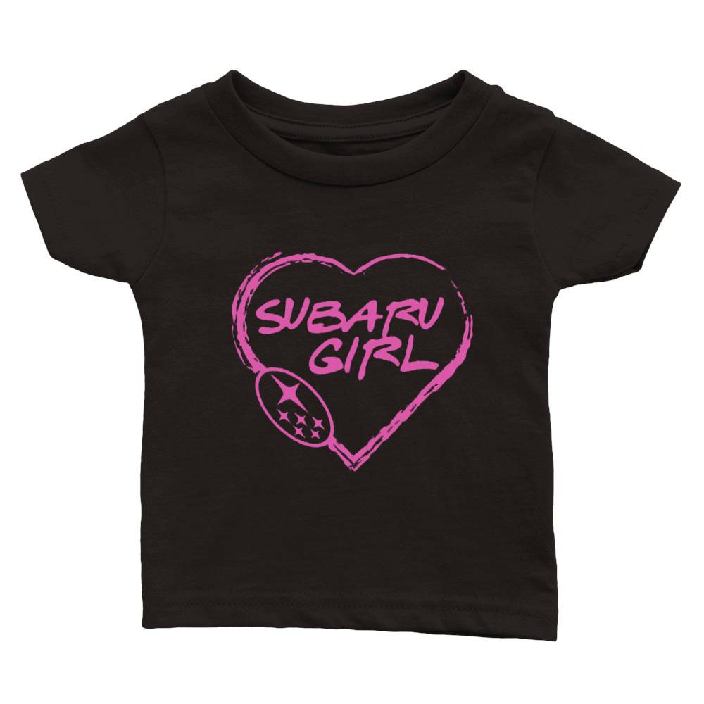 Subaru - subaru girl T shirt T-Shirt Classic Baby Crewneck T-shirt