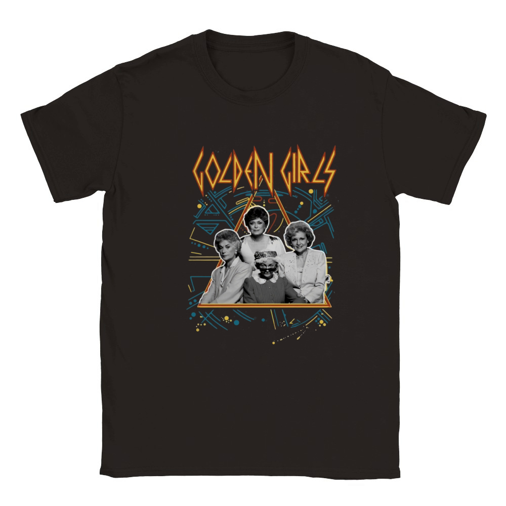 Def Leppard Golden Girls Classic Kids Crewneck T-shirt