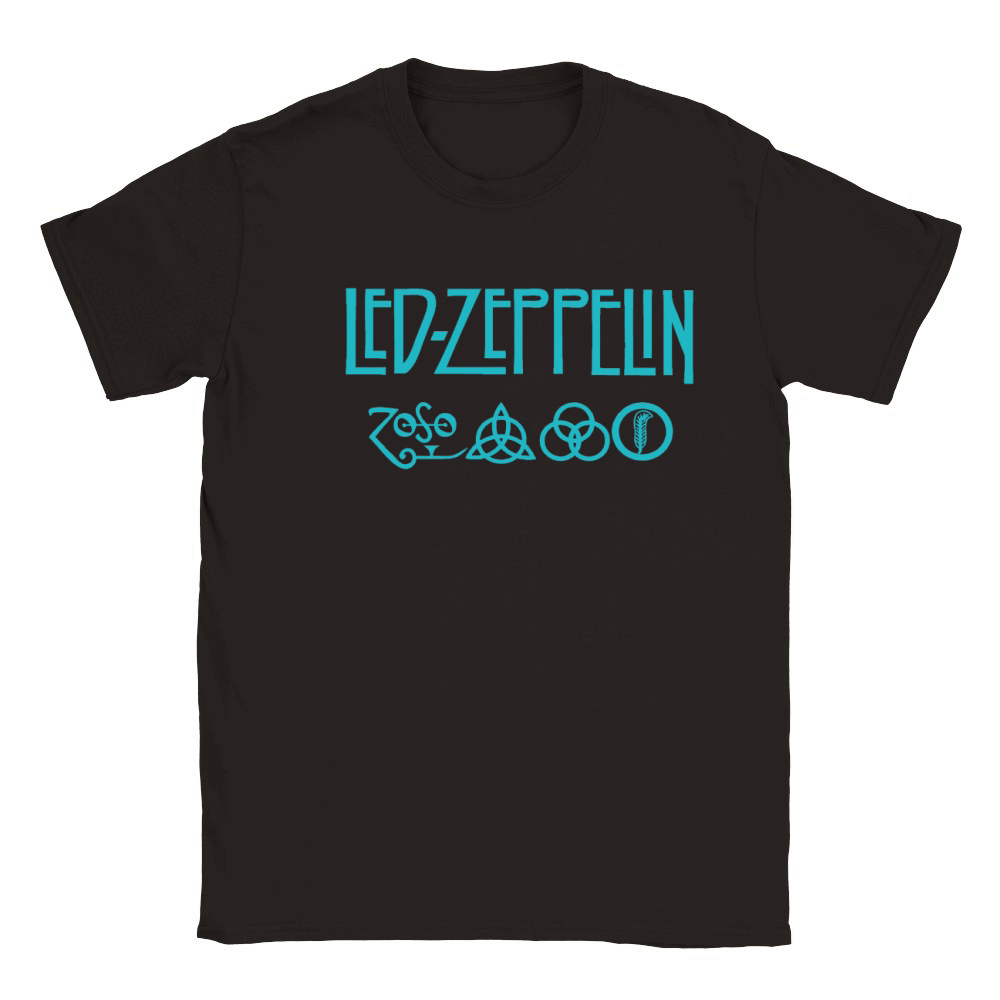 LED ZEPPELIN  CLASSIC ROCK BAND LEGEND Classic Kids Crewneck T-shirt