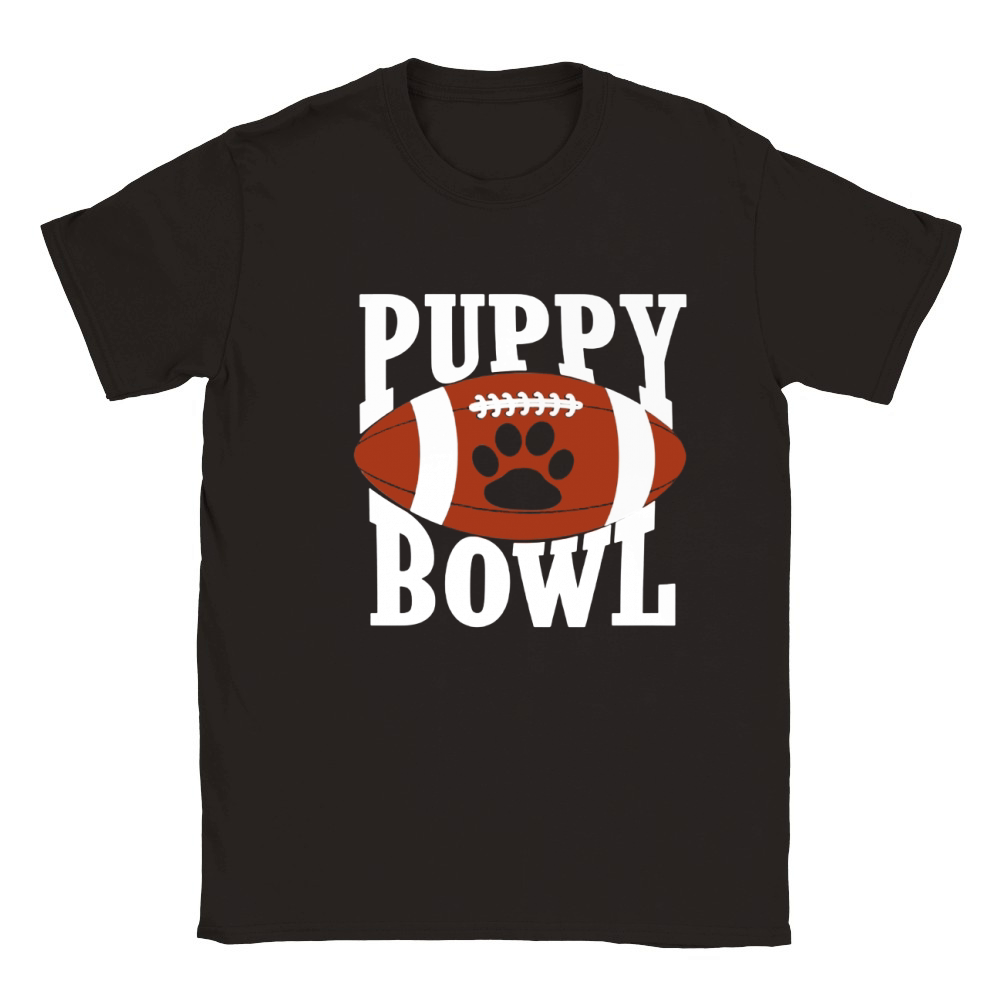 Puppy Bowl Sunday - Puppies Dog Fan Classic Kids Crewneck T-shirt